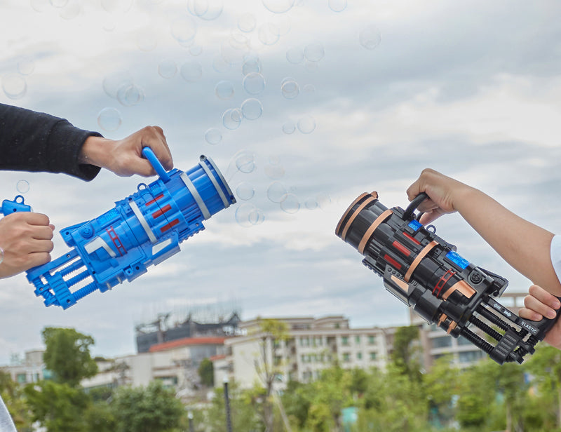 GATLING BUBBLE GUN MACHINE