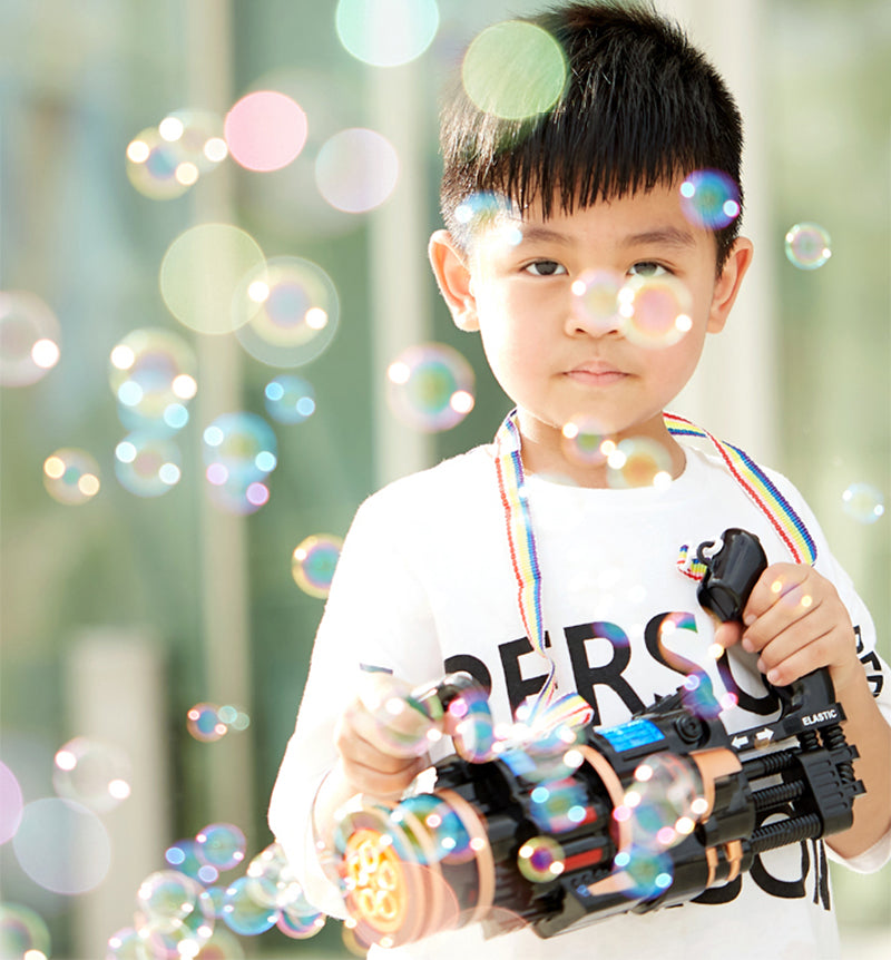 GATLING BUBBLE GUN MACHINE